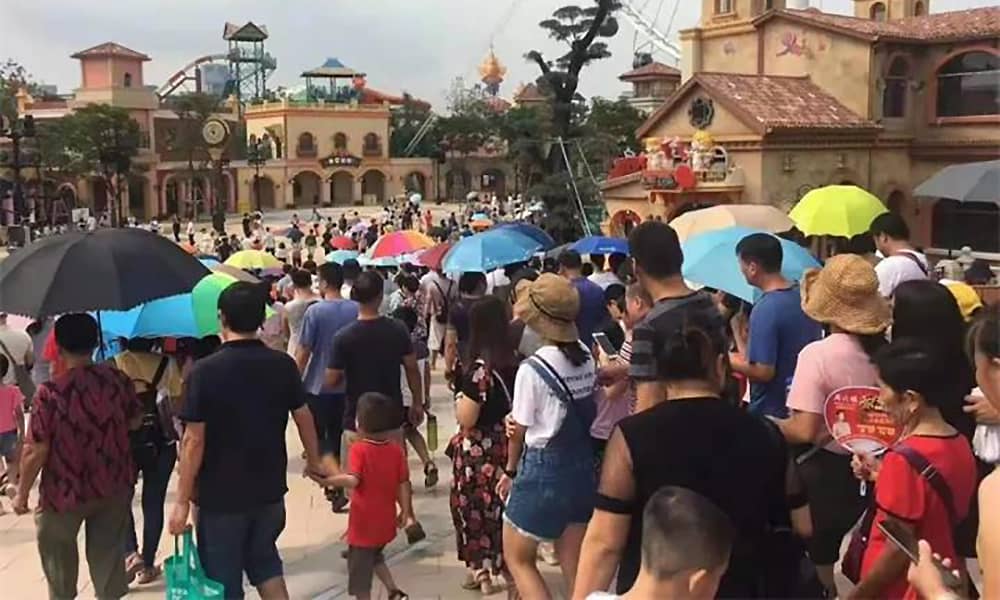 壹号娱乐游乐参与打造的欢乐海岸PLUS三天迎客超16万人！