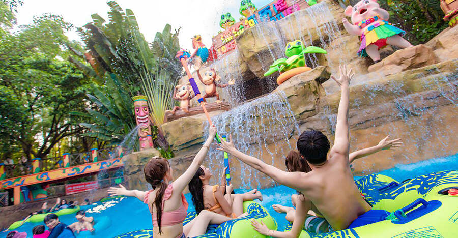 长隆水上乐园：百变乐园 一站体验全部